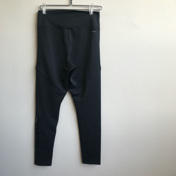 ADIDAS Black High Rise Legging - Size Medium - Picture 2 of 4